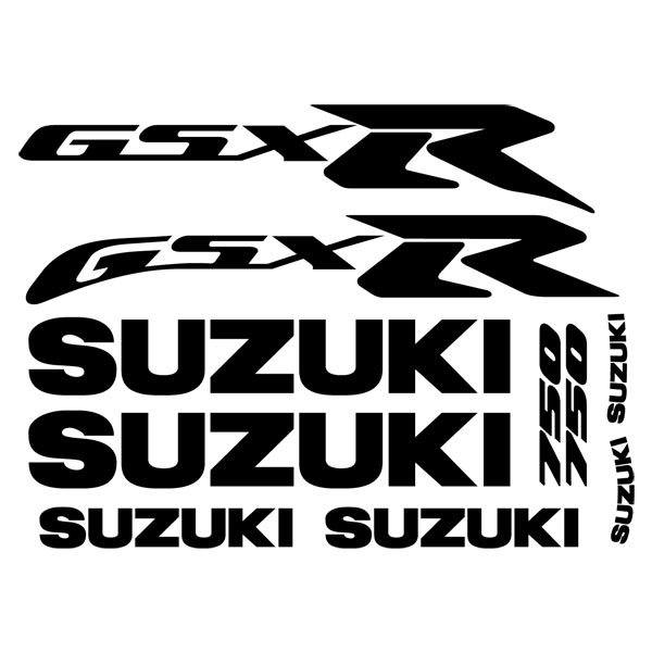 Pegatinas: Suzuki GSX R 750