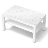 Vinilos Decorativos: Vinilo Mesa Ikea Lack Madera Blanca 3