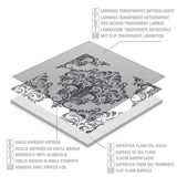 Vinilos Decorativos: Mesa Ikea Lack Azulejos Ornamentales 4