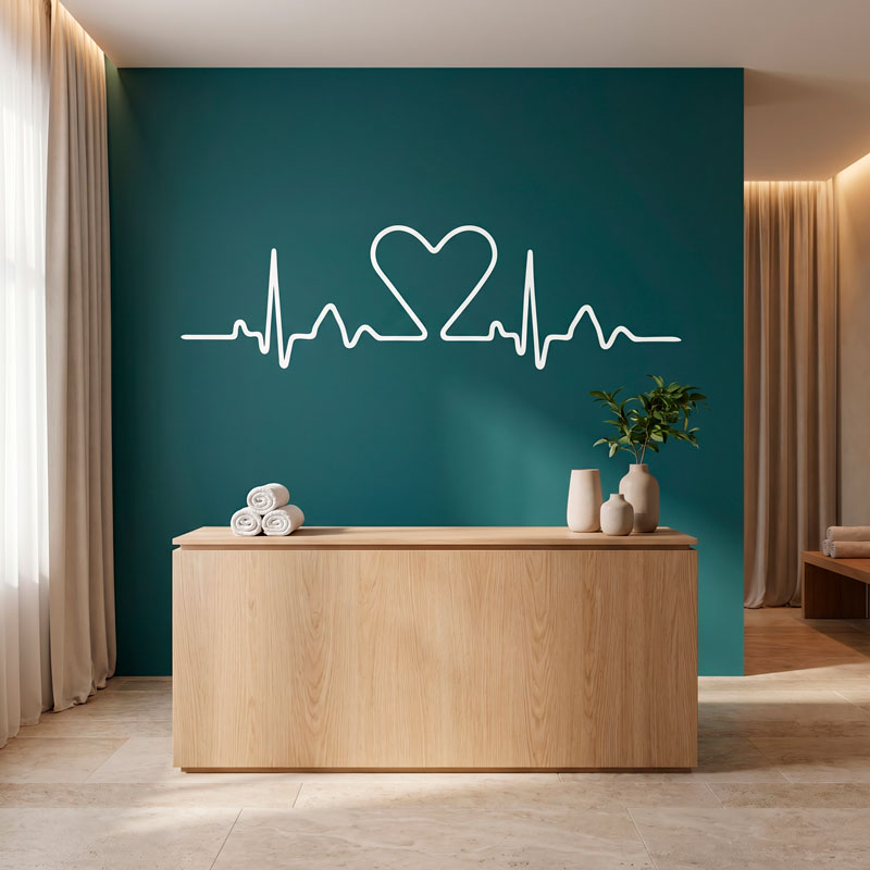 Cabecero Electrocardiograma Coraz&oacute;n 5