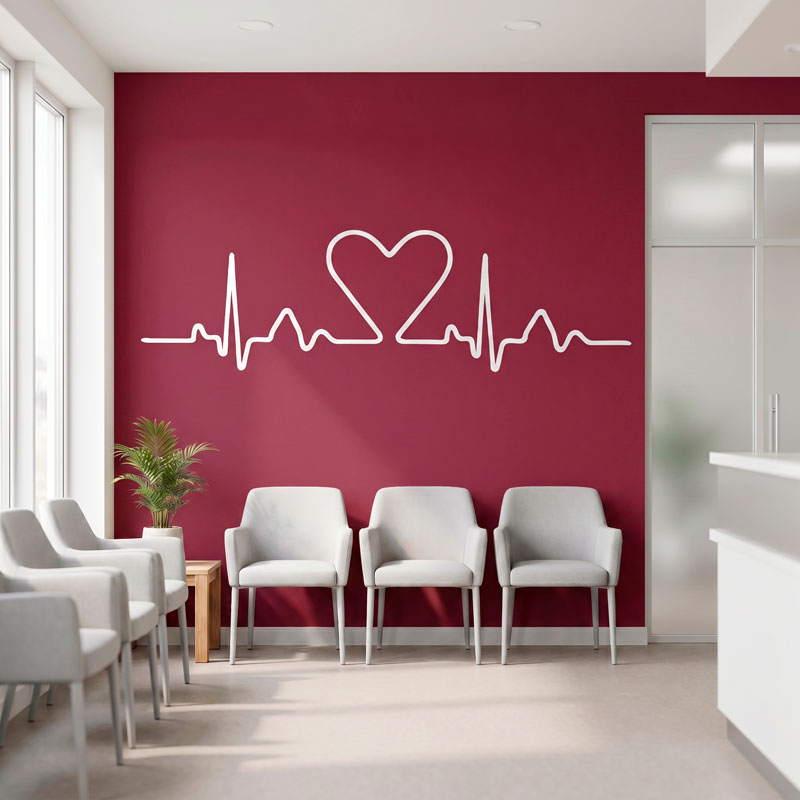 Cabecero Electrocardiograma Coraz&oacute;n 6