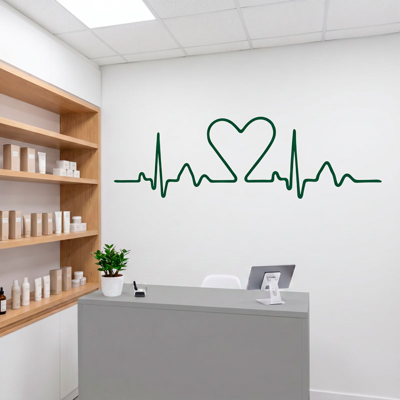 Cabecero Electrocardiograma Coraz&oacute;n 7