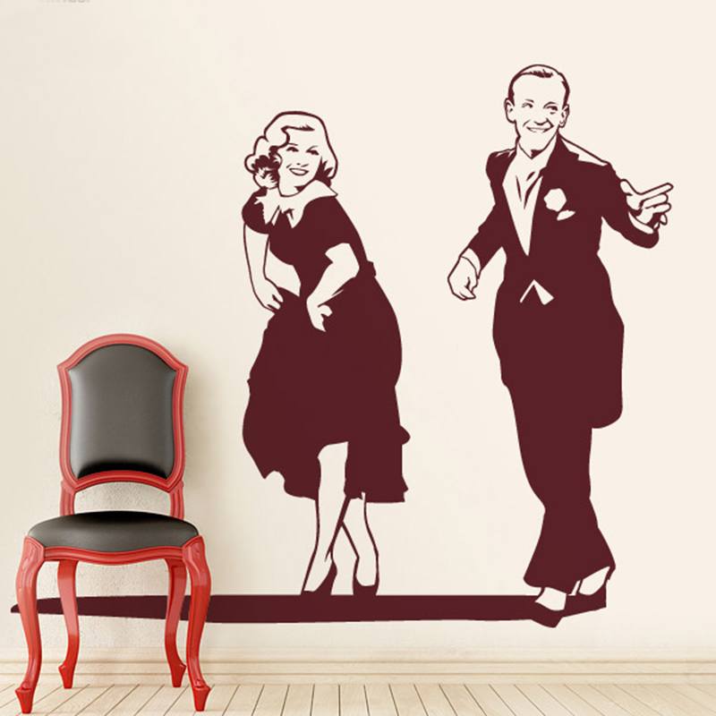 Vinilos Decorativos: Fred Astaire y Ginger Rogers