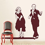 Vinilos Decorativos: Fred Astaire y Ginger Rogers 2