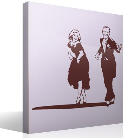 Vinilos Decorativos: Fred Astaire y Ginger Rogers