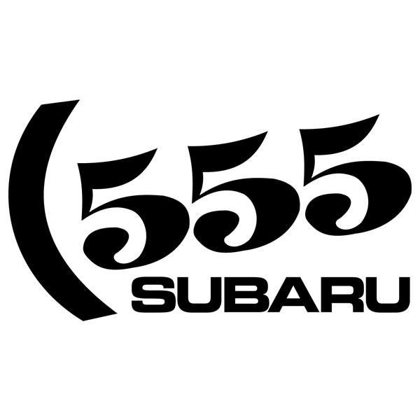 Pegatinas: Subaru 555