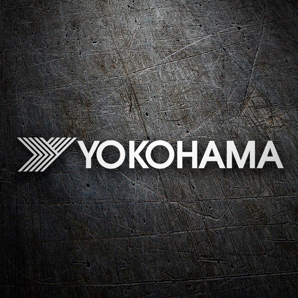 Pegatinas: Yokohama Logo con Flecha