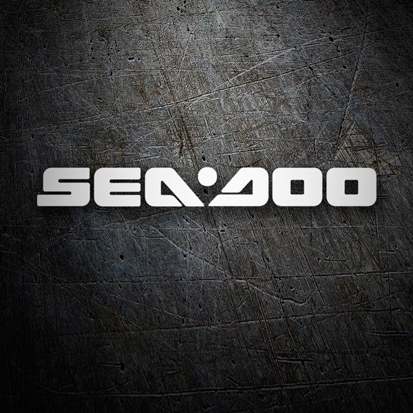 Pegatinas: SEA-DOO con S&iacute;mbolo Gr&aacute;fico