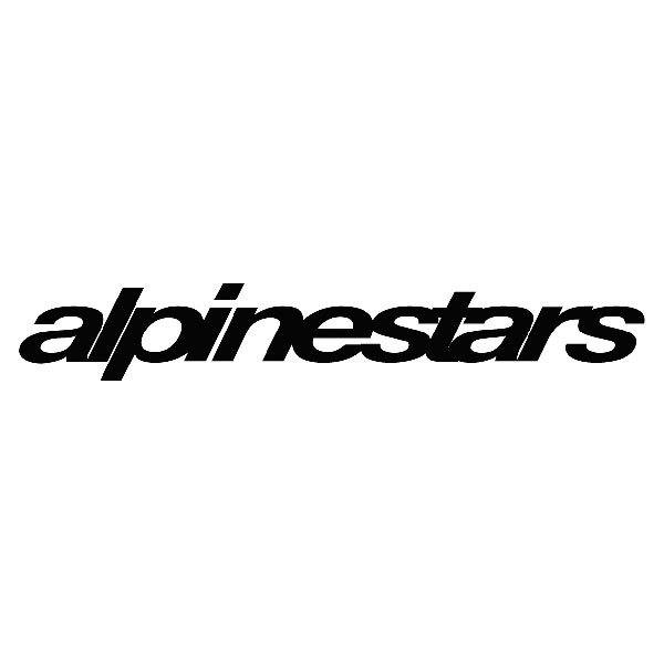 Pegatinas: Alpinestars letras