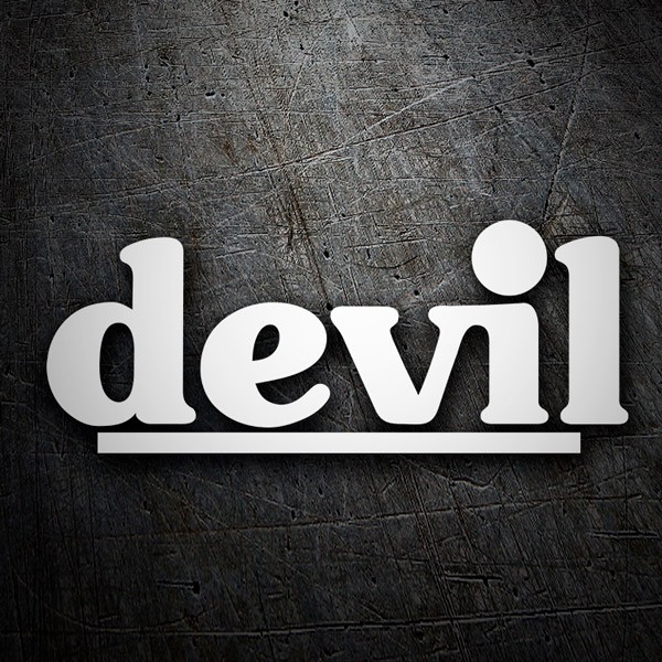 Pegatinas: Devil 0