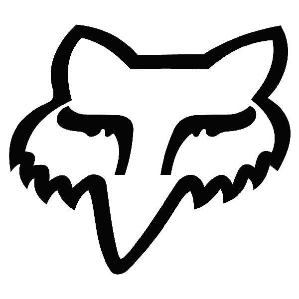 Pegatinas: Fox logo 