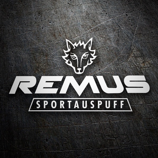 Pegatinas: Remus Sportauspuff