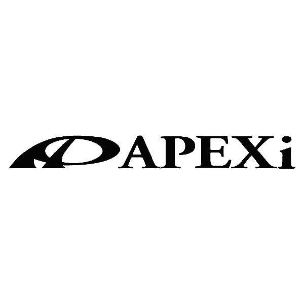 Pegatinas: Apexi logo y letras