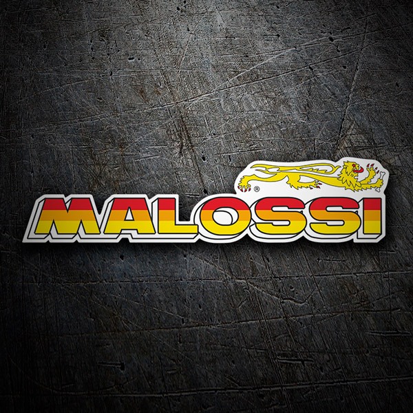 Pegatinas: Logo Malossi