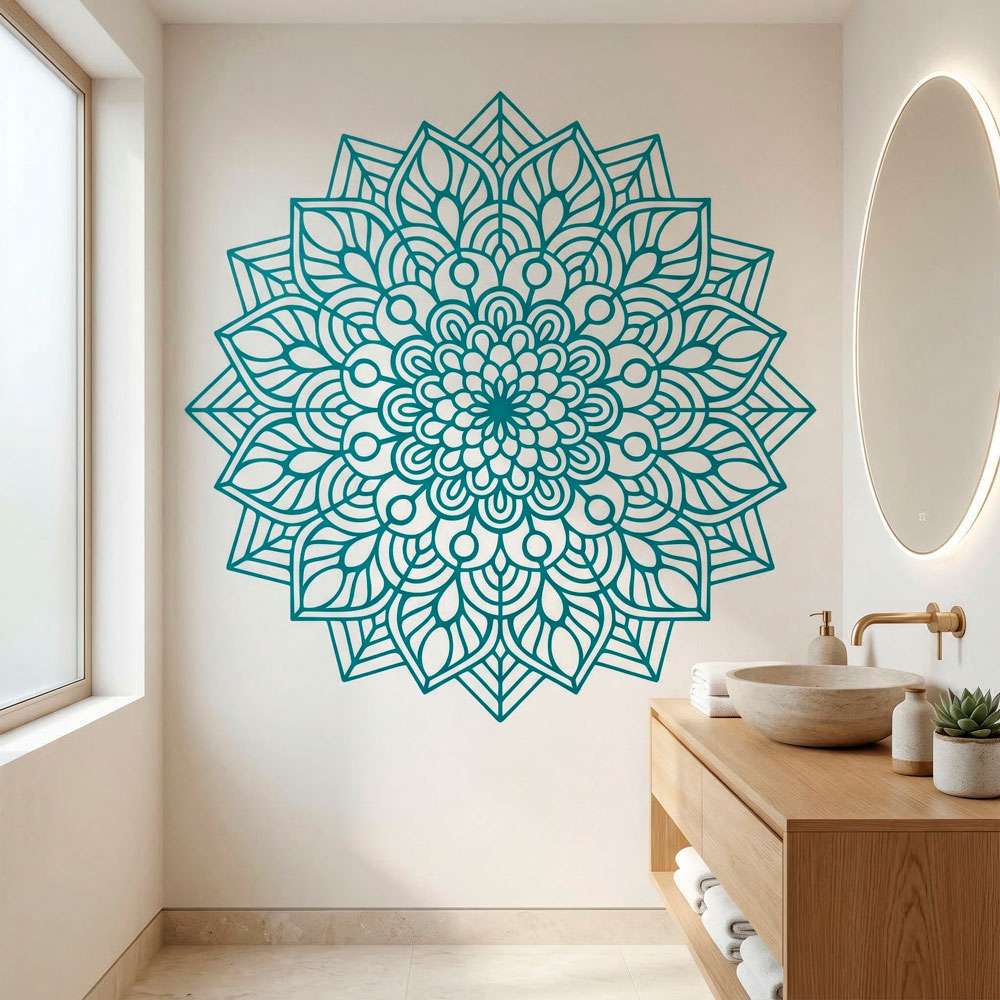 Vinilos Decorativos: Mandala Ovada
