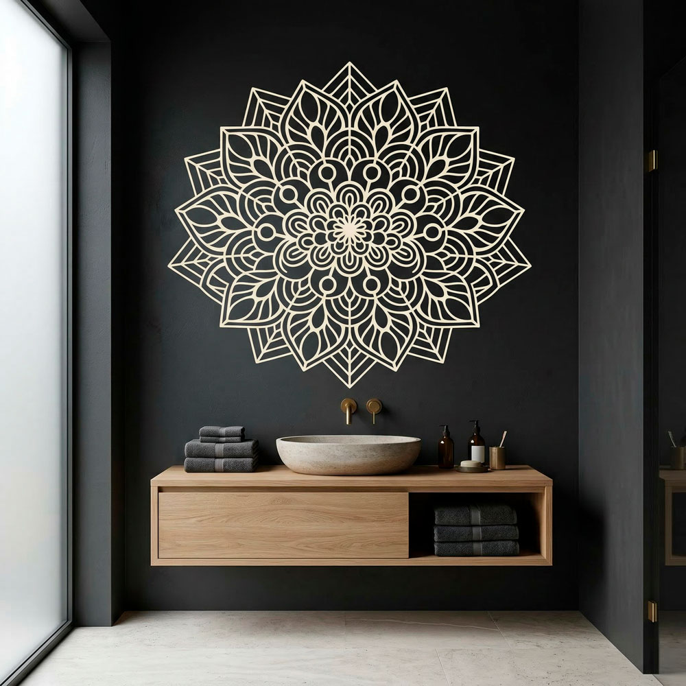 Vinilos Decorativos: Mandala Ovada