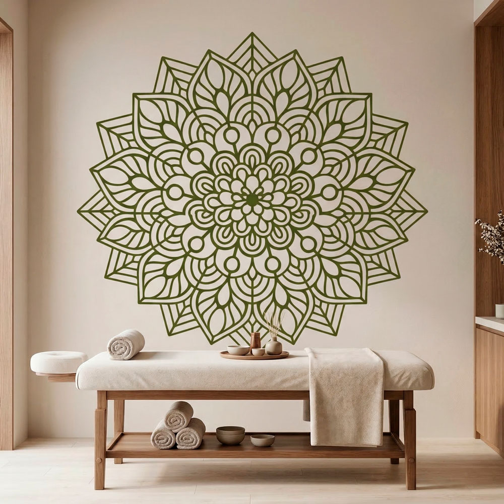 Vinilos Decorativos: Mandala Ovada