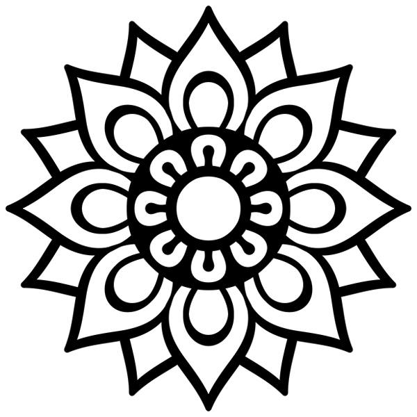 Vinilos Decorativos: Mandala sencilla