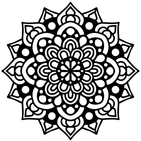 Vinilos Decorativos: Mandala Budista