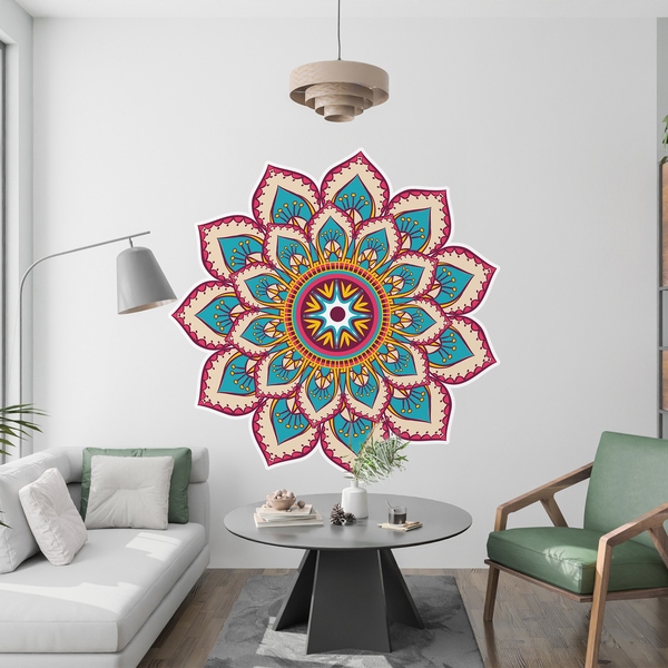 Vinilos Decorativos: Mandala Hindú