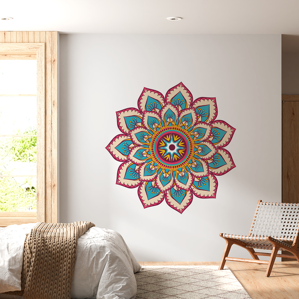 Vinilos Decorativos: Mandala Hindú