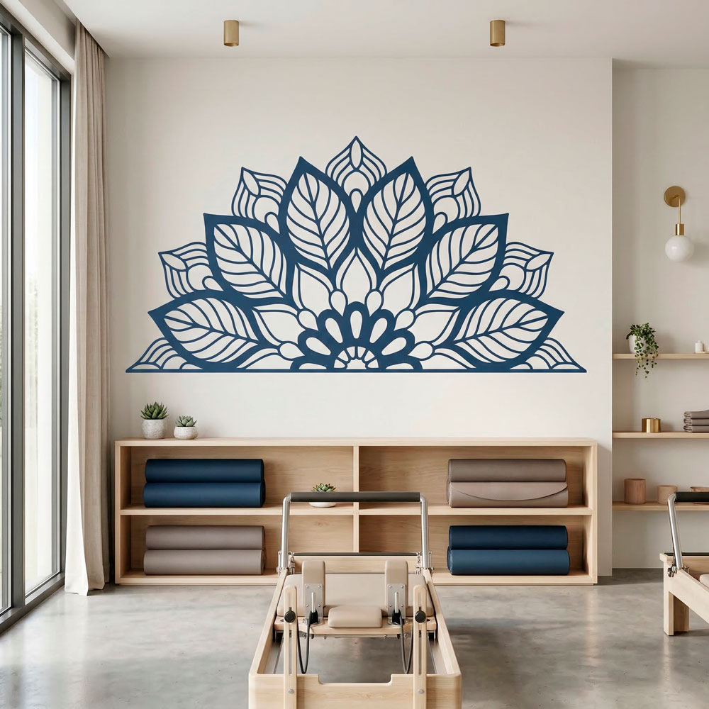 Vinilos Decorativos: Media Mandala Yantra