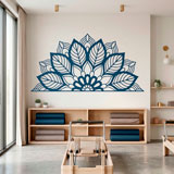 Vinilos Decorativos: Media Mandala Yantra 15