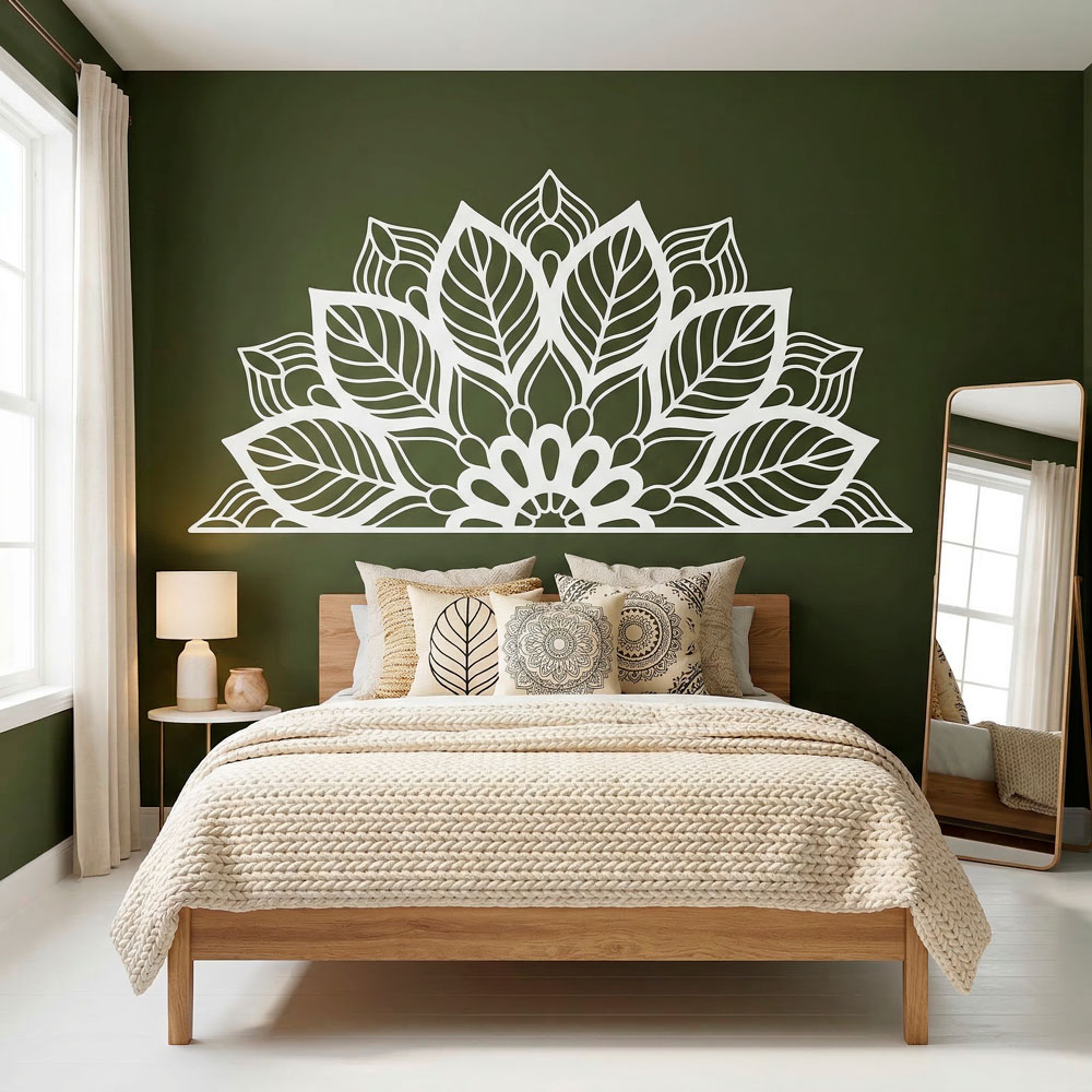 Vinilos Decorativos: Media Mandala Yantra