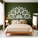 Vinilos Decorativos: Media Mandala Yantra 18