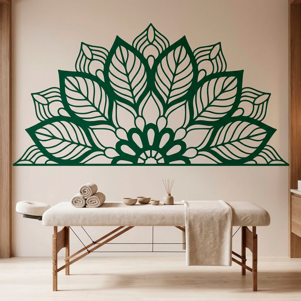 Vinilos Decorativos: Media Mandala Yantra