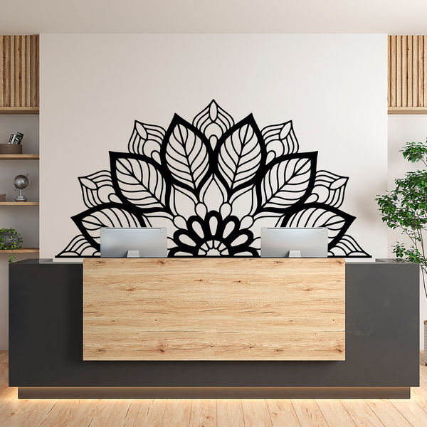 Vinilos Decorativos: Media Mandala Yantra