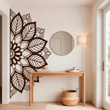 Vinilos Decorativos: Media Mandala Yantra 8