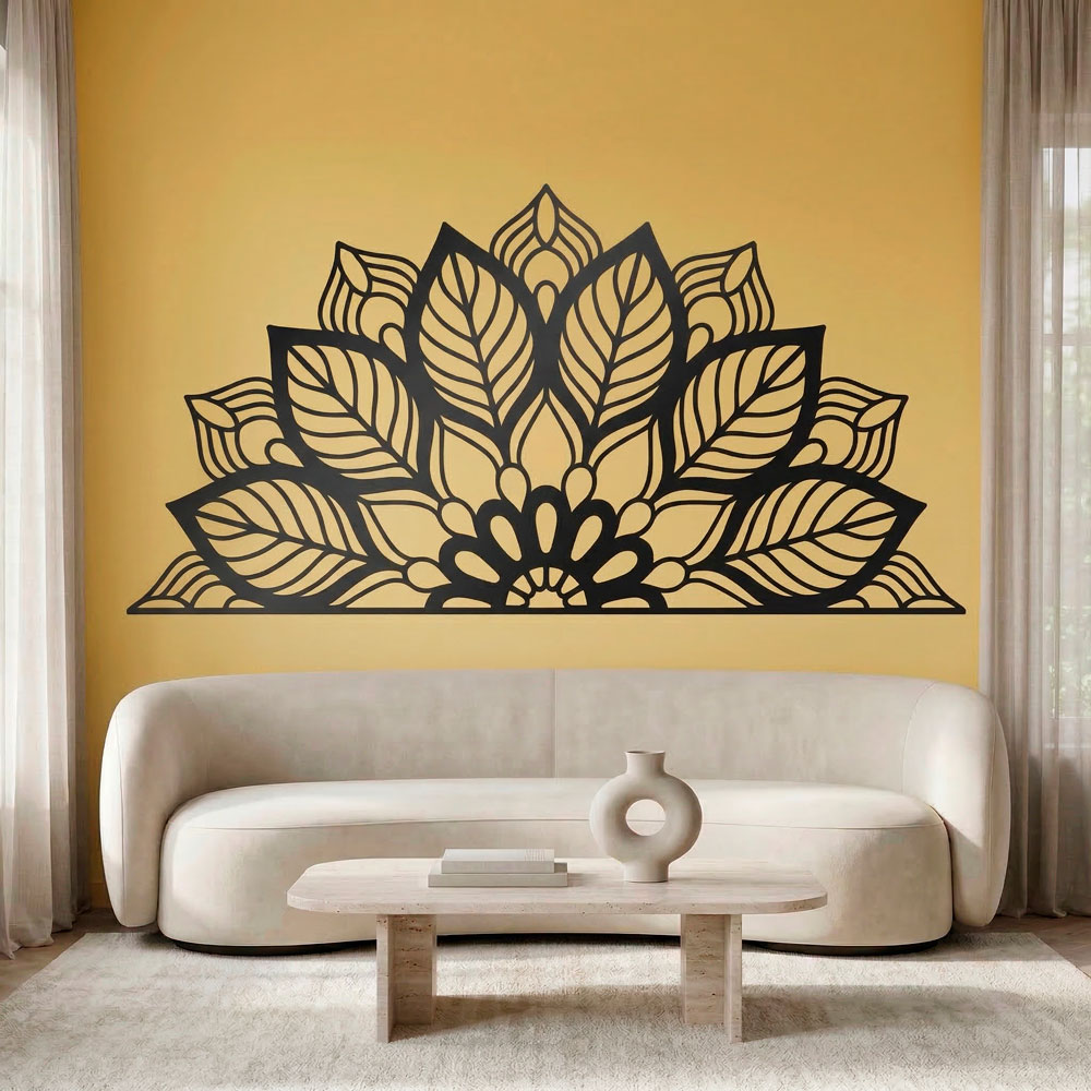 Vinilos Decorativos: Media Mandala Yantra