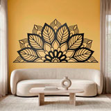 Vinilos Decorativos: Media Mandala Yantra 9