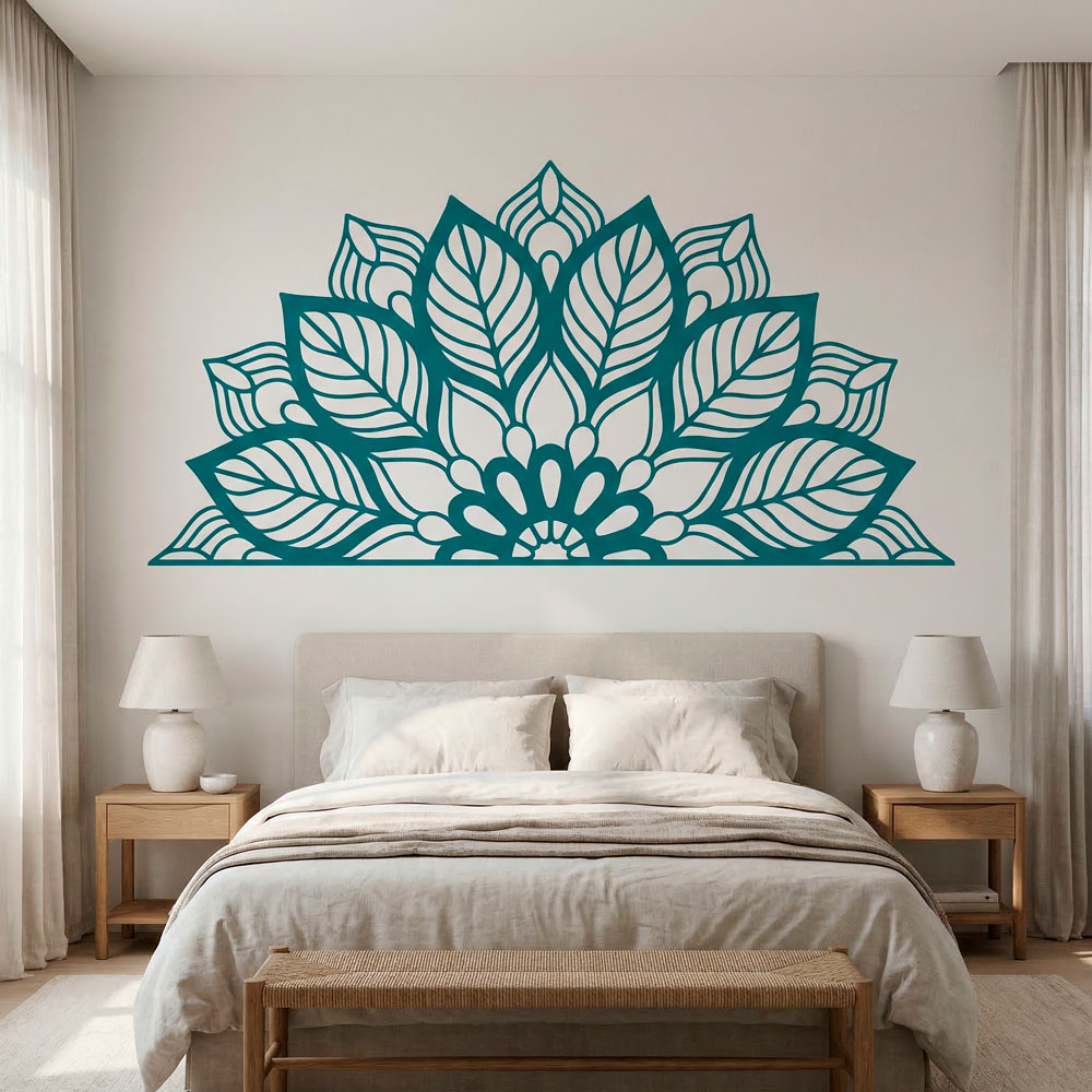 Vinilos Decorativos: Media Mandala Yantra