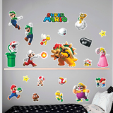 Vinilos Infantiles: Set 35X Super Mario Varios 4