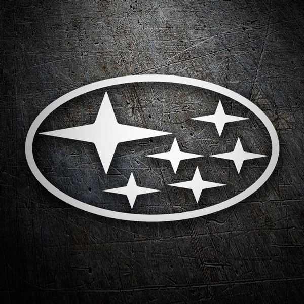 Pegatinas: Logo Subaru 0