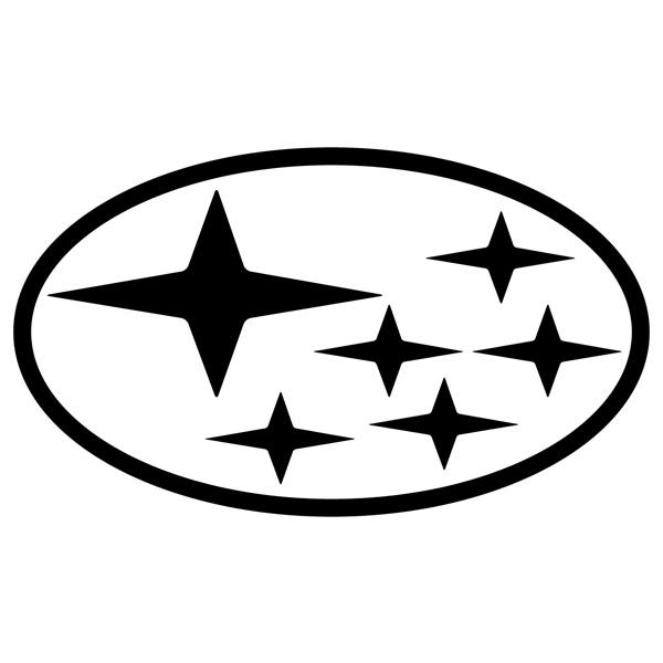 Pegatinas: Logo Subaru