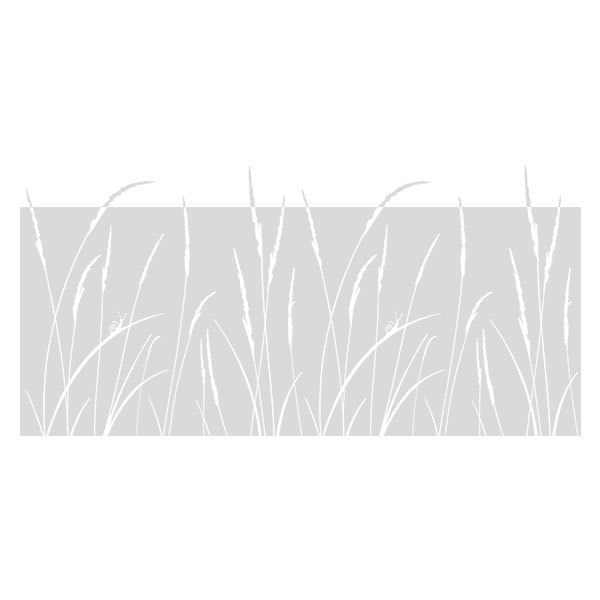 Vinilos Decorativos: Espigas de Trigo para ventana