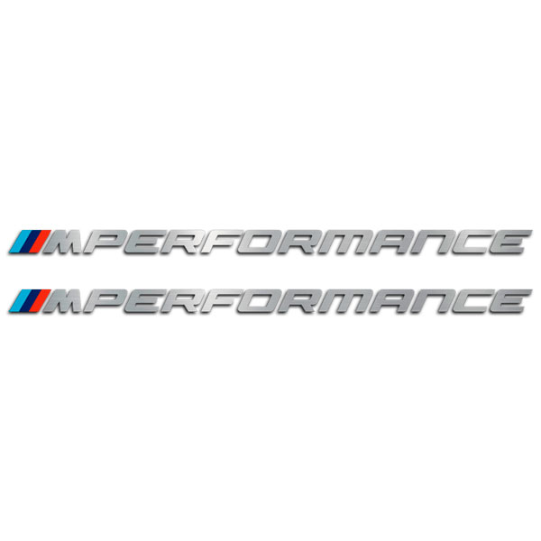Pegatinas: M Performance set x2