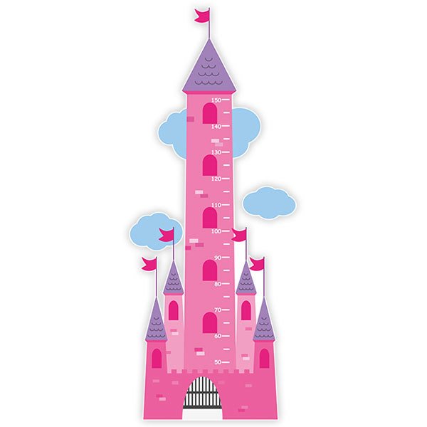 Vinilos Infantiles: Medidor Torre del castillo