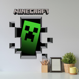 Vinilos Decorativos: Minecraft 3D 1 3
