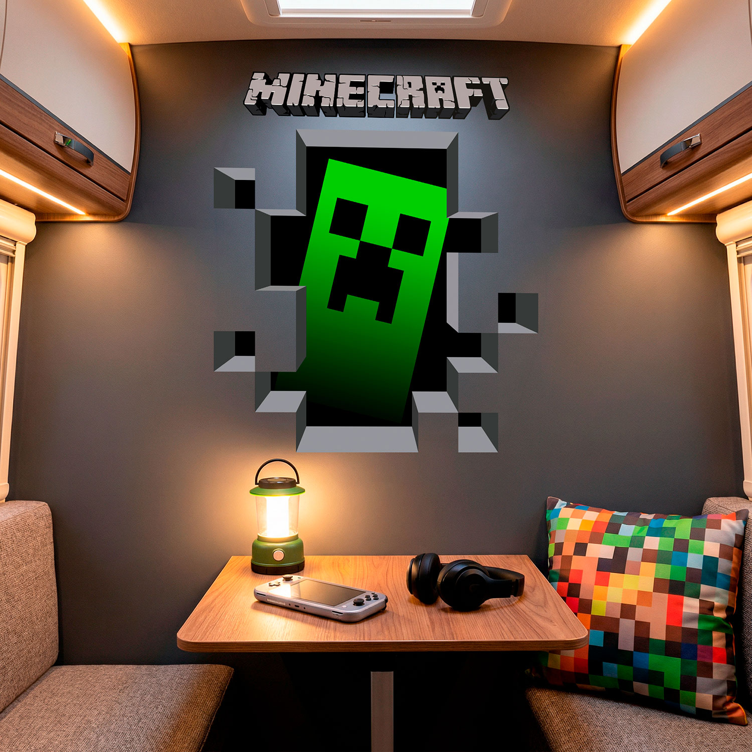 Vinilos Decorativos: Minecraft 3D 1
