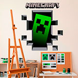 Vinilos Decorativos: Minecraft 3D 1 20