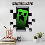 Vinilos Decorativos: Minecraft 3D 1 5