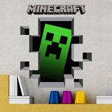 Vinilos Decorativos: Minecraft 3D 1 7