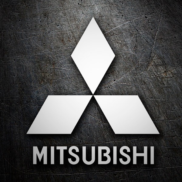 Pegatinas: Mitsubishi logo