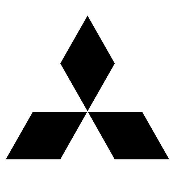 Pegatinas: Mitsubishi logo 2