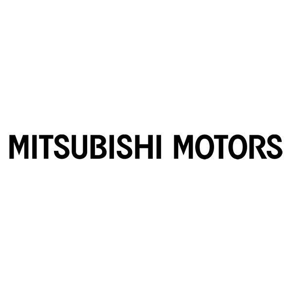Pegatinas: Mitsubushi Motors