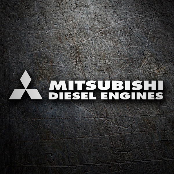 Pegatinas: Mitsubishi Diesel Engines